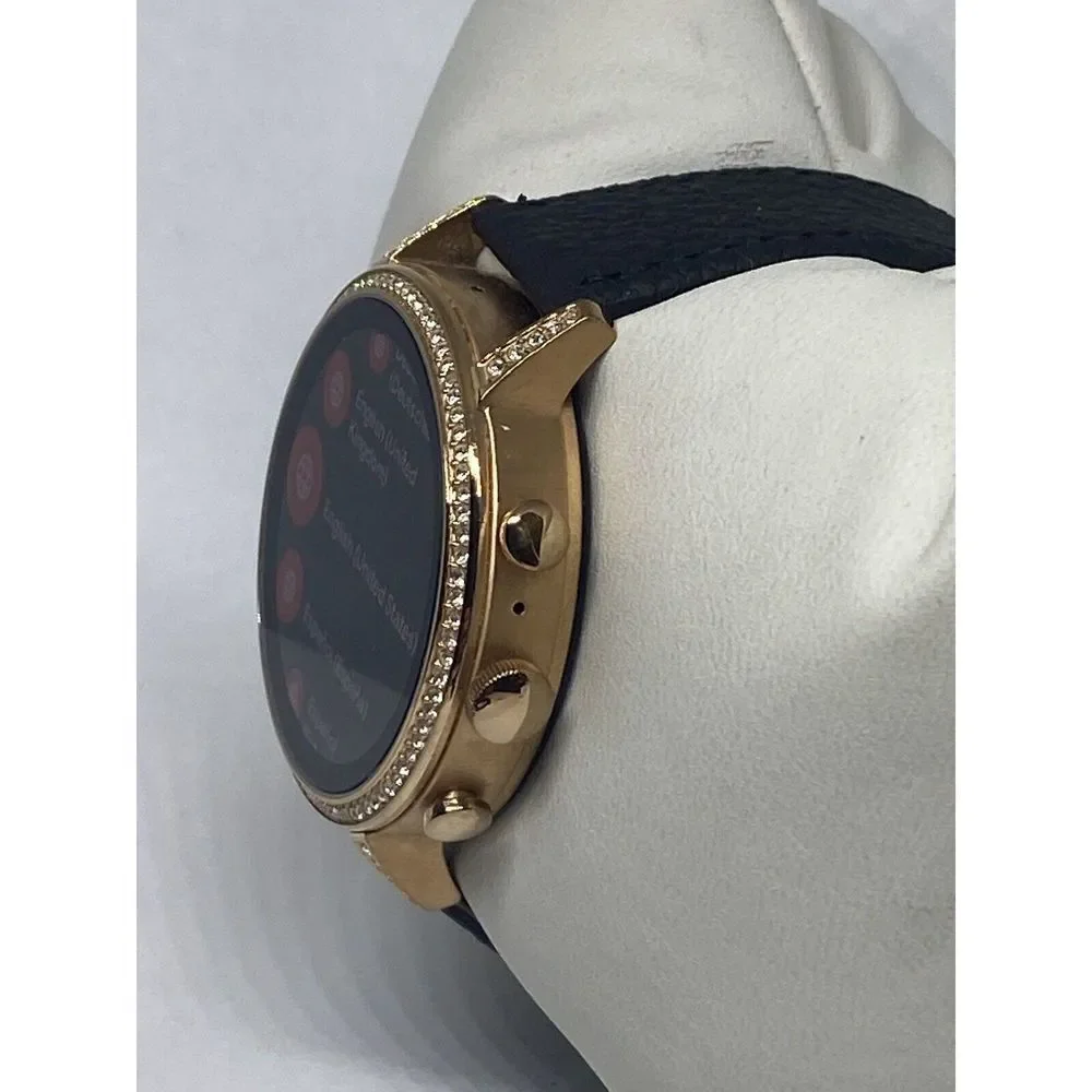 Fossil Gen 4 Authentic Digital Dial Smart Watch Custom Band FTW6015 DC139